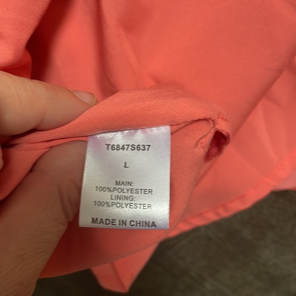 Tart Collection silk like pink blouse. NWT - Picture 6 of 8